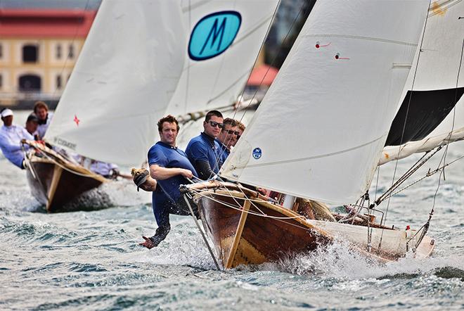 Sailing - Australian Championship Historic 18ft skiffs 2014, Sydney - 25/01/2014<br />
Australia © Andrea Francolini http://www.afrancolini.com/